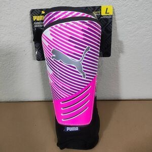 Puma Adult Strike Shinguard and Ankle Socks -S